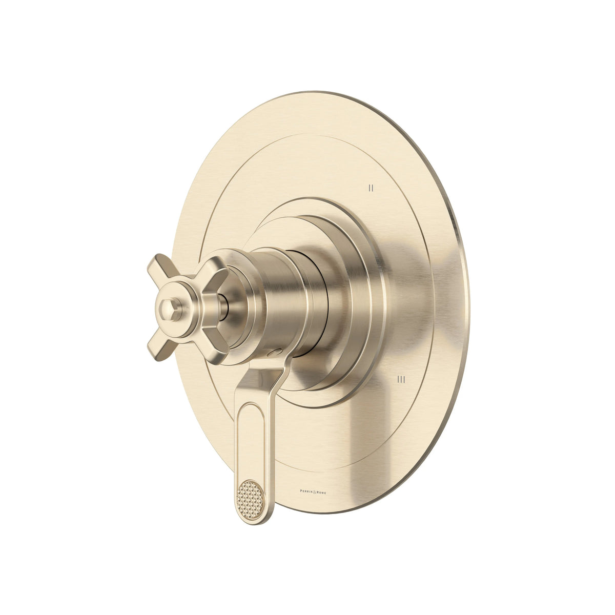 Perrin & Rowe Armstrong 1/2" Therm & Pressure Balance Trim With 3 Functions U.TAR47W1XM - Satin Nickel