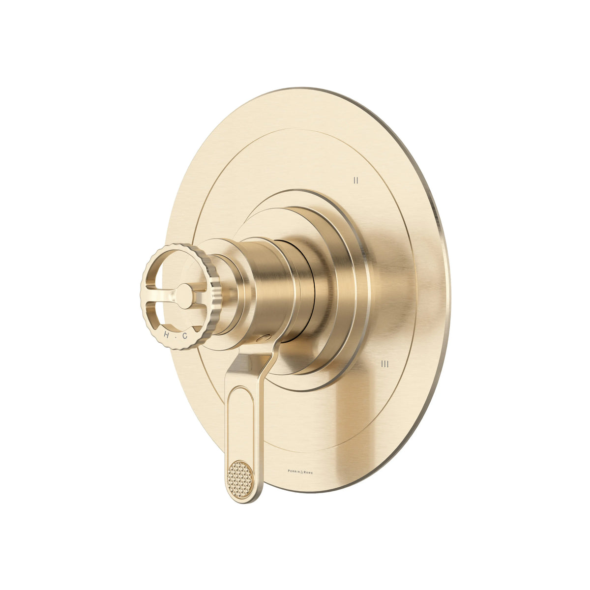 Perrin & Rowe Armstrong 1/2" Therm & Pressure Balance Trim With 5 Functions U.TAR45W1IW - Satin Nickel