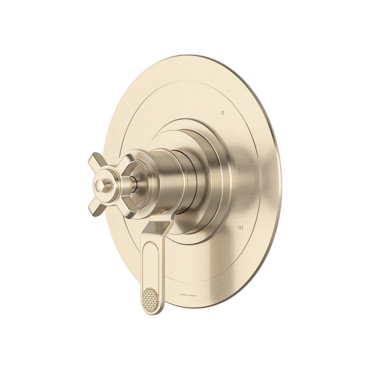 Perrin & Rowe Armstrong 1/2" Therm & Pressure Balance Trim With 5 Functions U.TAR45W1XM - Satin Nickel