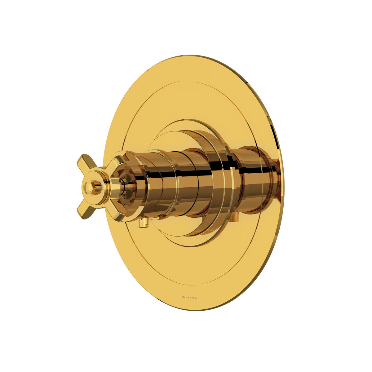 Perrin & Rowe Armstrong 3/4" Thermostatic Trim Without Volume Control U.TAR13W1XM - Unlacquered Brass