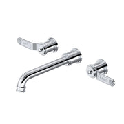 Perrin & Rowe Armstrong Wall Mount Lavatory Faucet Trim U.TAR08W3HT - Polished Chrome