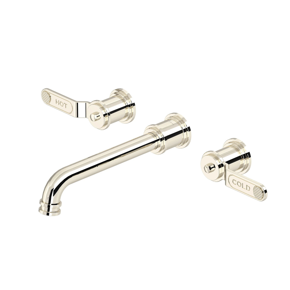 Perrin & Rowe Armstrong Wall Mount Lavatory Faucet Trim U.TAR08W3HT - Polished Nickel