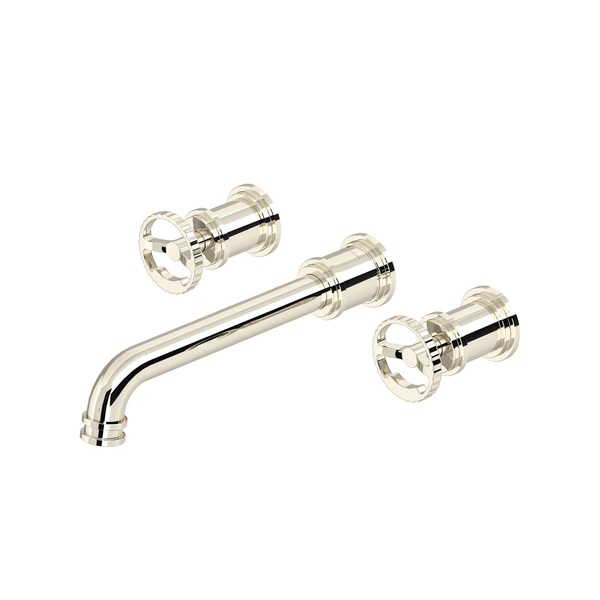 Perrin & Rowe Armstrong Wall Mount Lavatory Faucet Trim U.TAR08W3IW - Polished Nickel