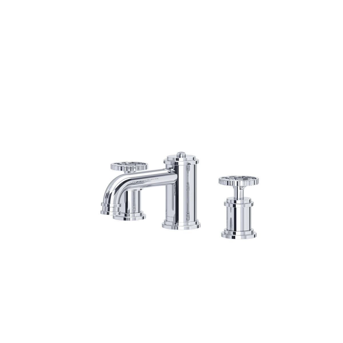 Perrin & Rowe Armstrong Widespread Lavatory Faucet With Low Spout U.AR08LD3IW - Polished Chrome