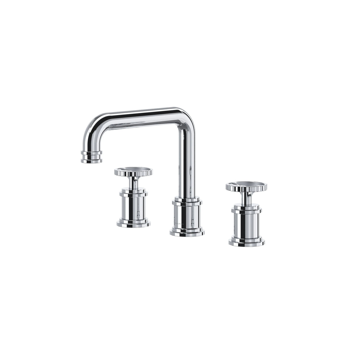 Perrin & Rowe Armstrong Widespread Lavatory Faucet With U-Spout U.AR09D3IW - Polished Chrome