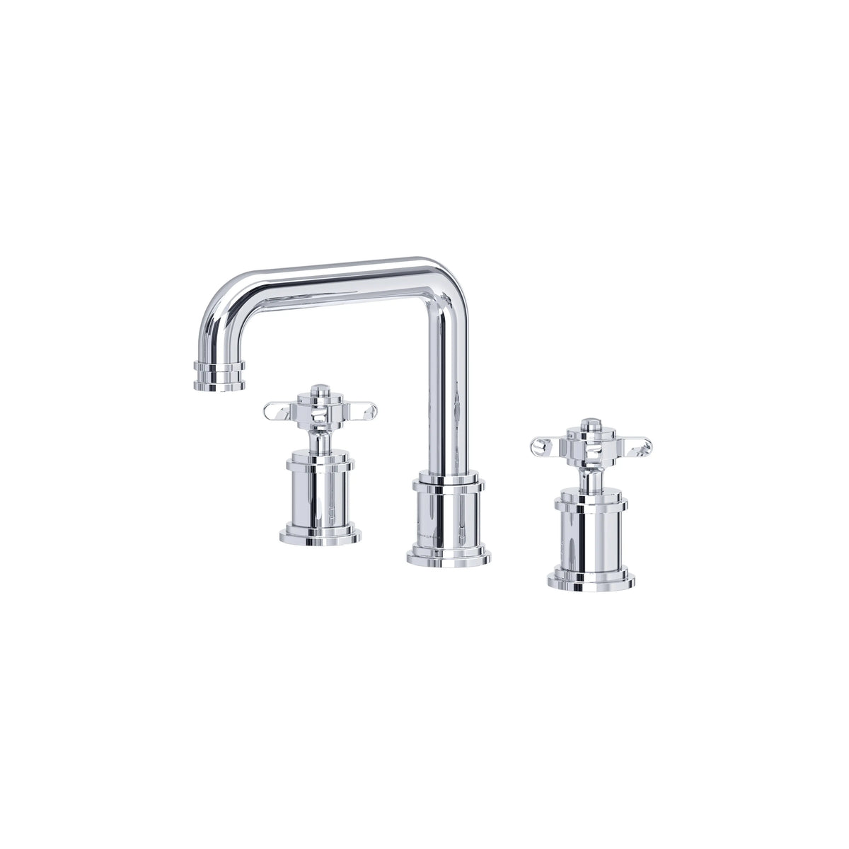 Perrin & Rowe Armstrong Widespread Lavatory Faucet With U-Spout U.AR09D3XM - Polished Chrome