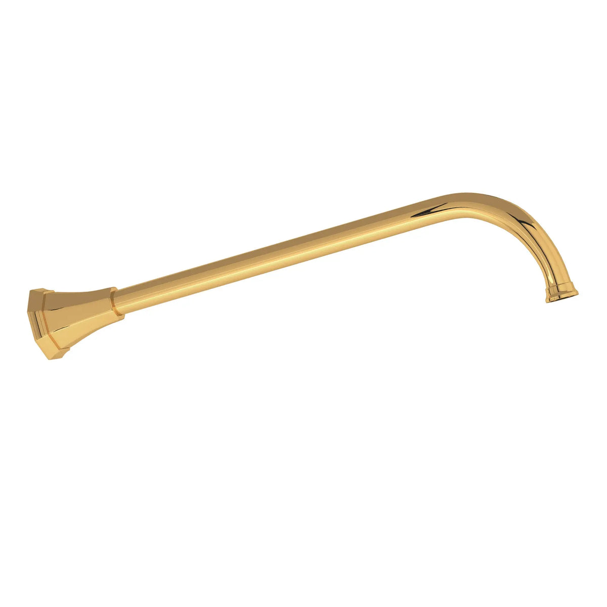 Perrin & Rowe Deco 15" Wall Mount Shower Arm U.5184 - English Gold