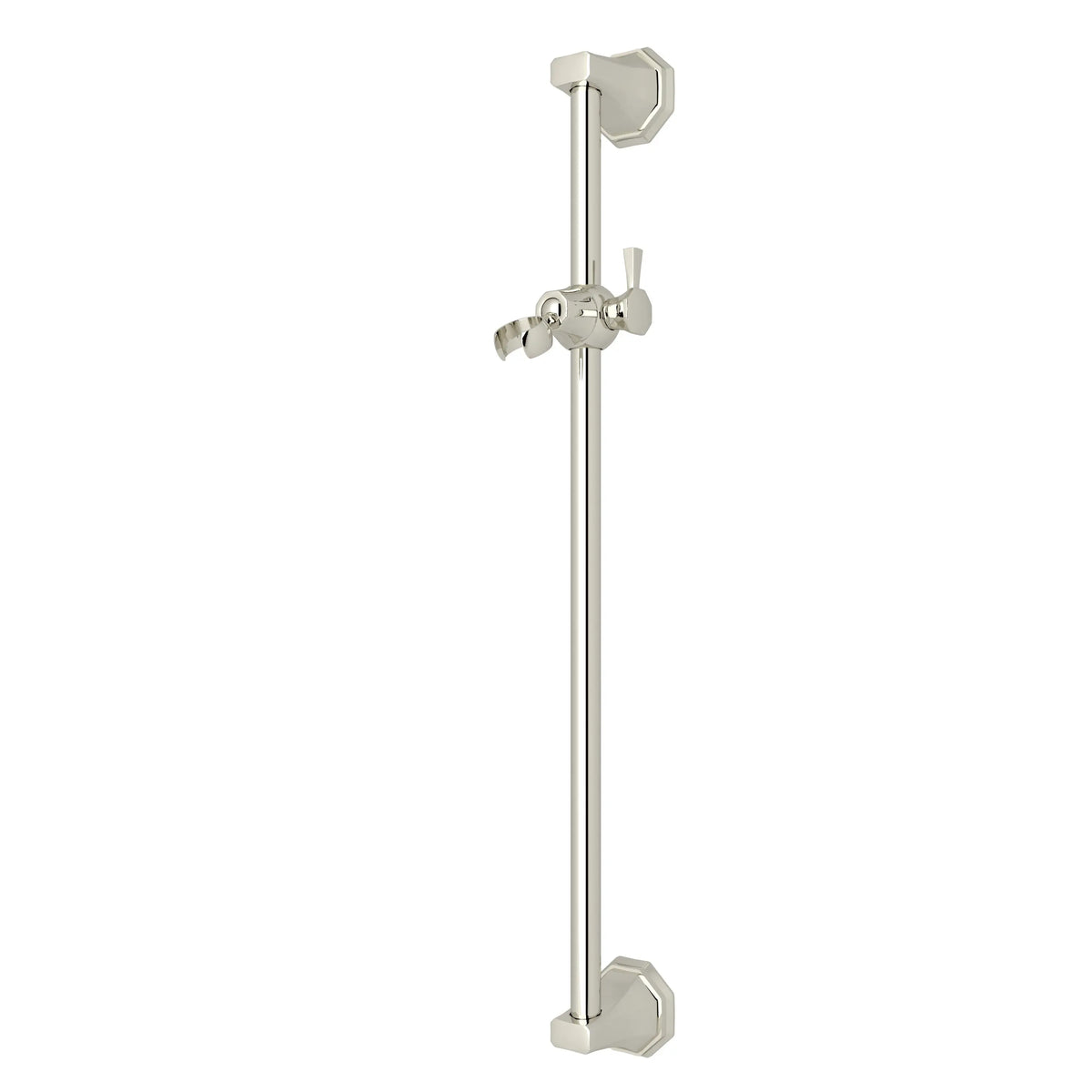 Perrin & Rowe Deco 24" Slide Bar U.5140 - Polished Nickel