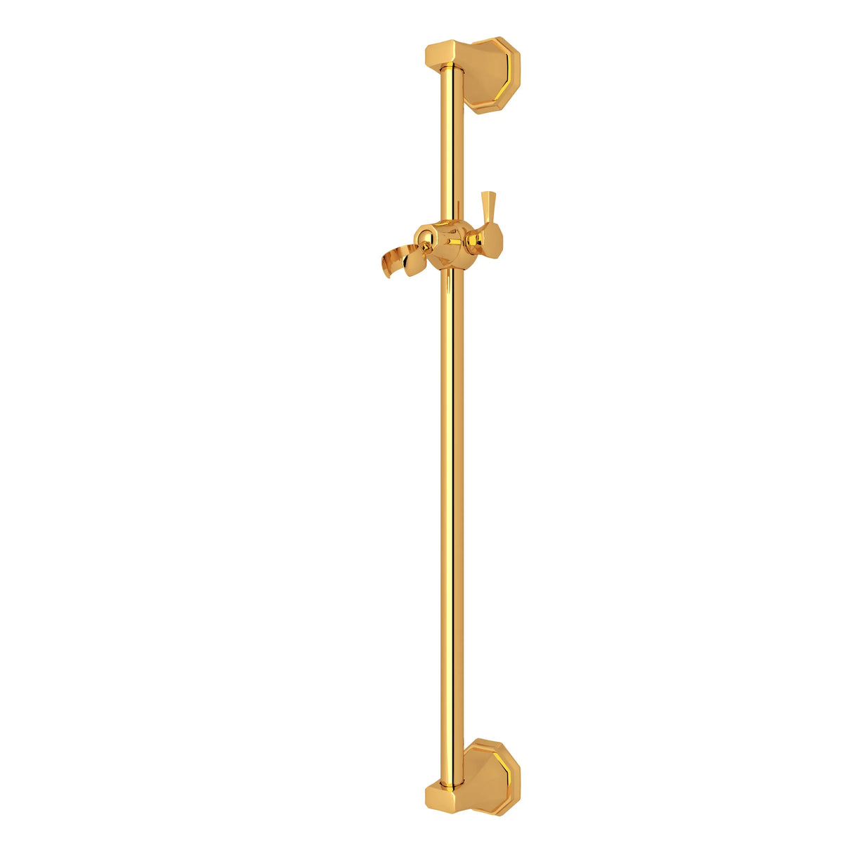 Perrin & Rowe Deco 24" Slide Bar U.5140 - English Gold