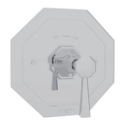 Perrin & Rowe Deco 3/4" Thermostatic Trim Without Volume Control U.5157 - Polished Chrome