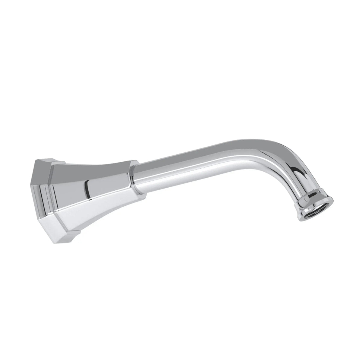 Perrin & Rowe Deco 7" Wall Mount Shower Arm U.5182 - Polished Chrome