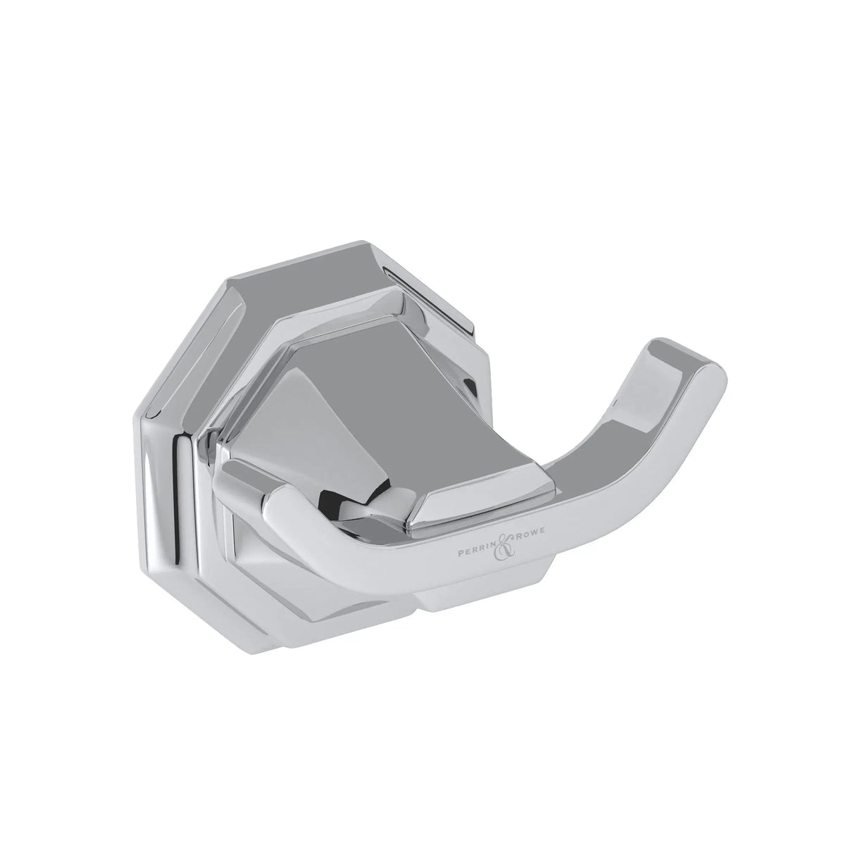 Perrin & Rowe Deco Double Robe Hook U.6122 - Polished Chrome