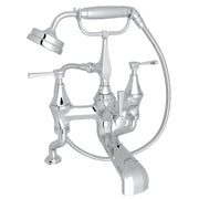 Perrin & Rowe Deco Exposed Deck Mount Tub Filler U.3100 - Polished Chrome