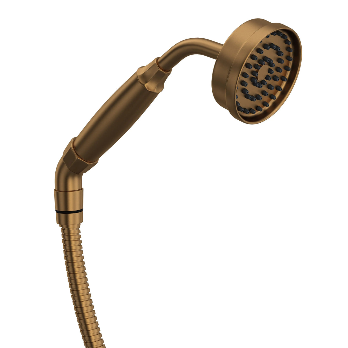 Perrin & Rowe Deco Handshower And Hose U.5195 - English Bronze