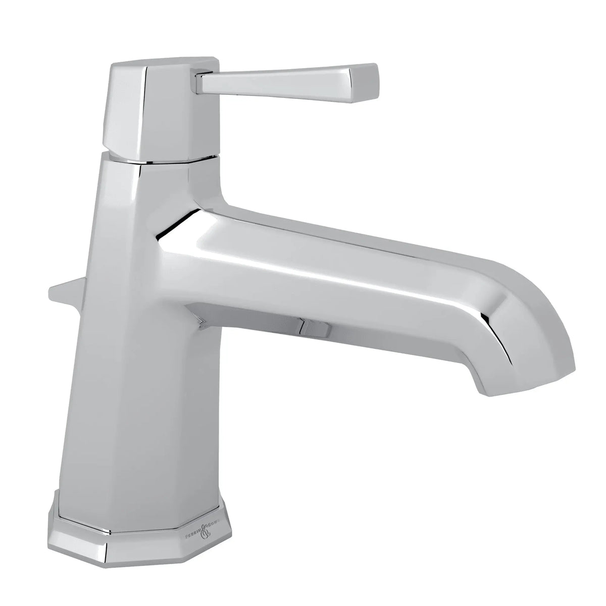 Perrin & Rowe Deco Single Handle Lavatory Faucet U.3135 - Polished Chrome