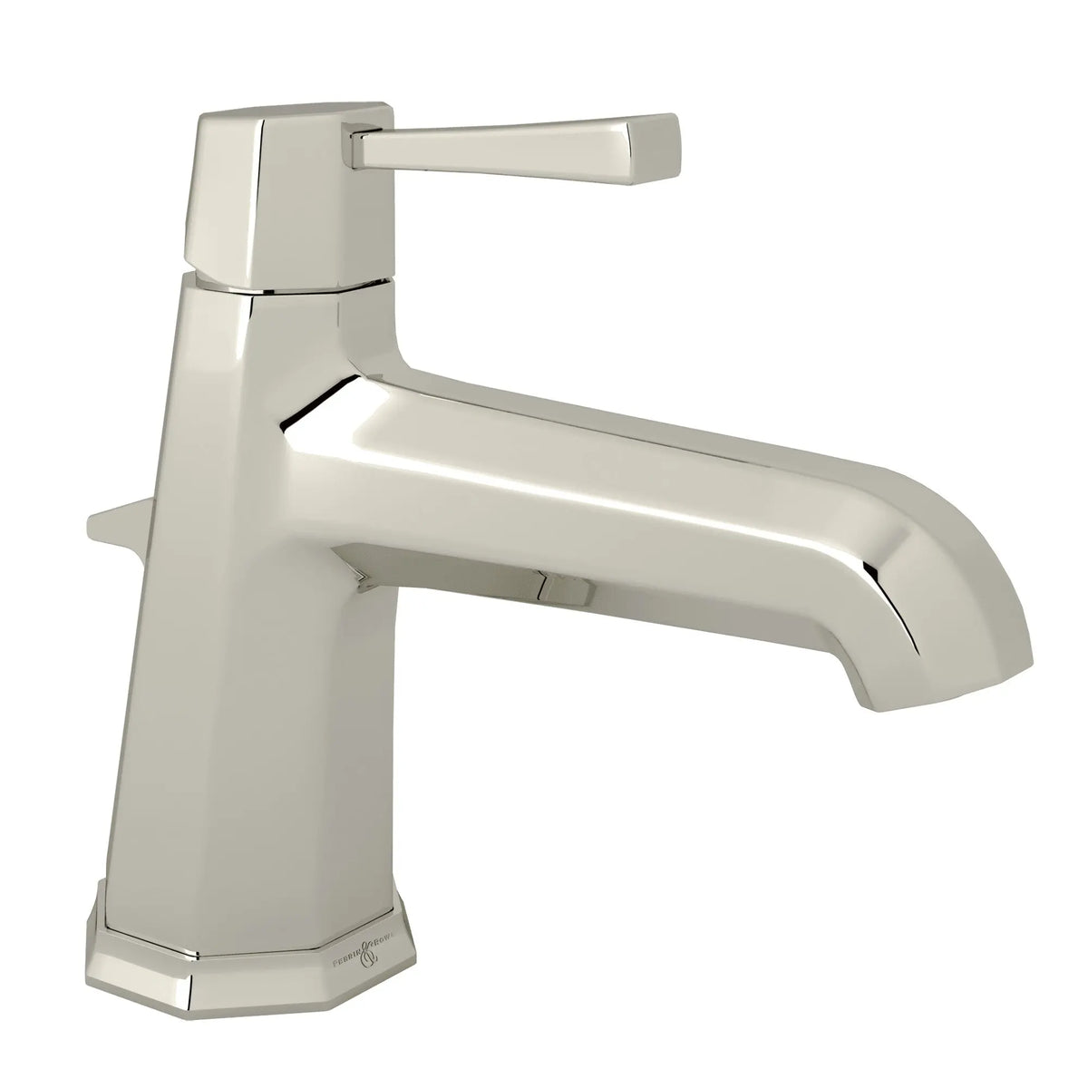 Perrin & Rowe Deco Single Handle Lavatory Faucet U.3135 - Polished Nickel
