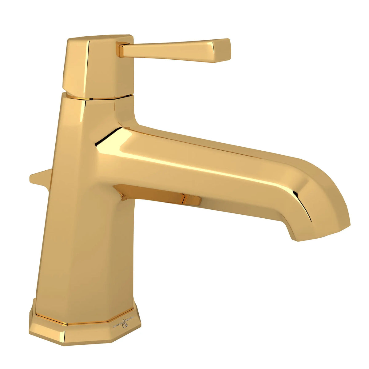 Perrin & Rowe Deco Single Handle Lavatory Faucet U.3135 - English Gold