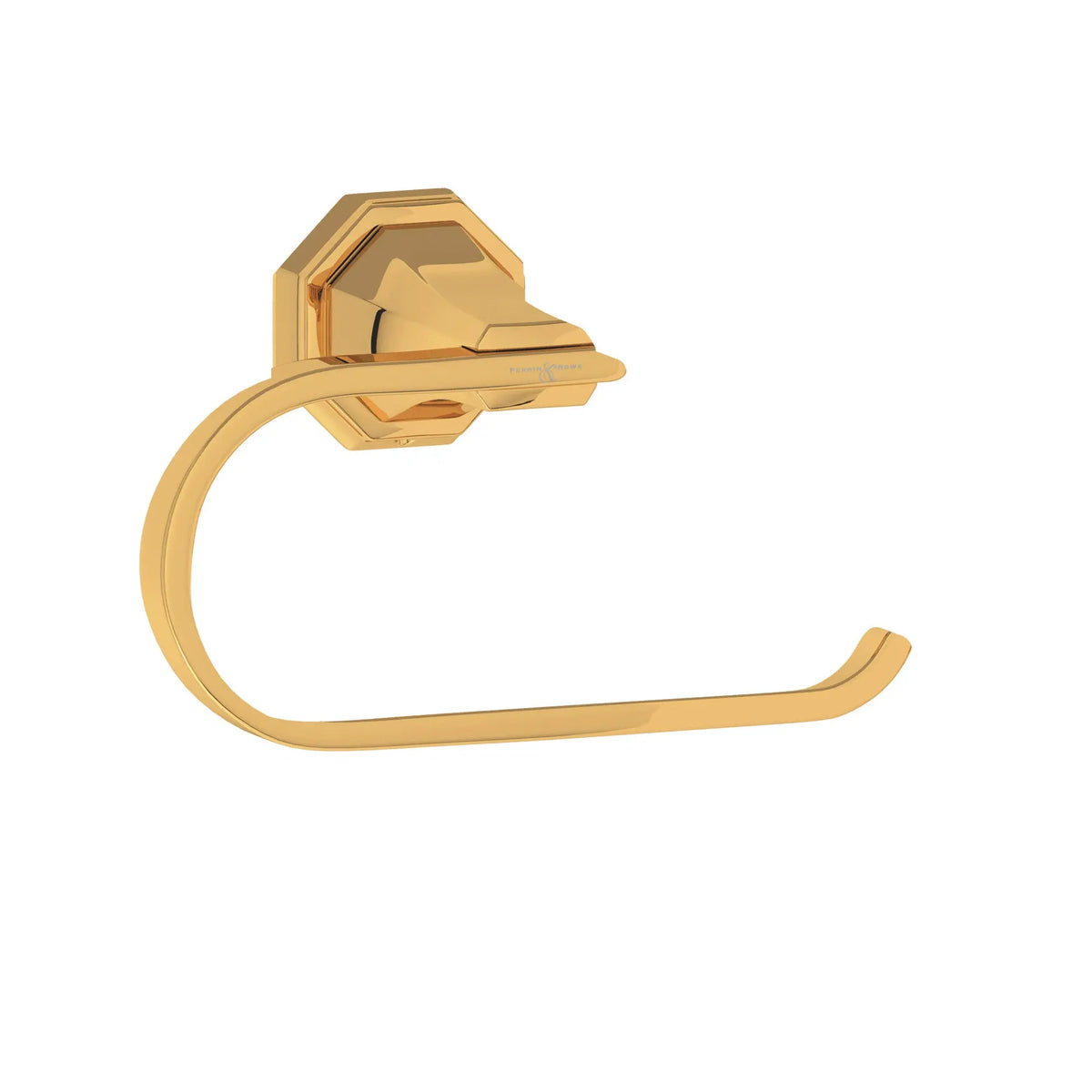 Perrin & Rowe Deco Toilet Paper Holder U.6148 - English Gold