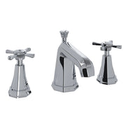 Perrin & Rowe Deco Widespread Lavatory Faucet U.3142 - Polished Chrome