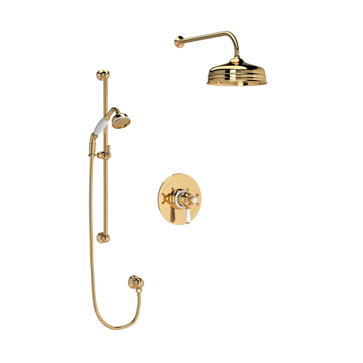 Perrin & Rowe Edwardian Shower Kit 323 Trim U.TKIT323EW - English Gold
