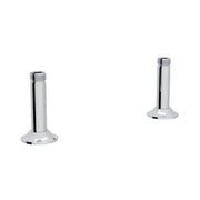 Perrin & Rowe Georgian Era Bridge Faucet Straight Deck Unions U.6794 - Polished Chrome