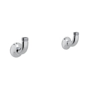 Perrin & Rowe Georgian Era Bridge Kitchen Faucet Wall Unions U.6792 - Polished Chrome