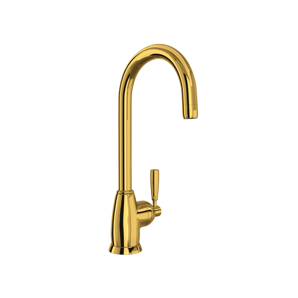 Perrin & Rowe Holborn Bar/Food Prep Kitchen Faucet U.4842 - Unlacquered Brass