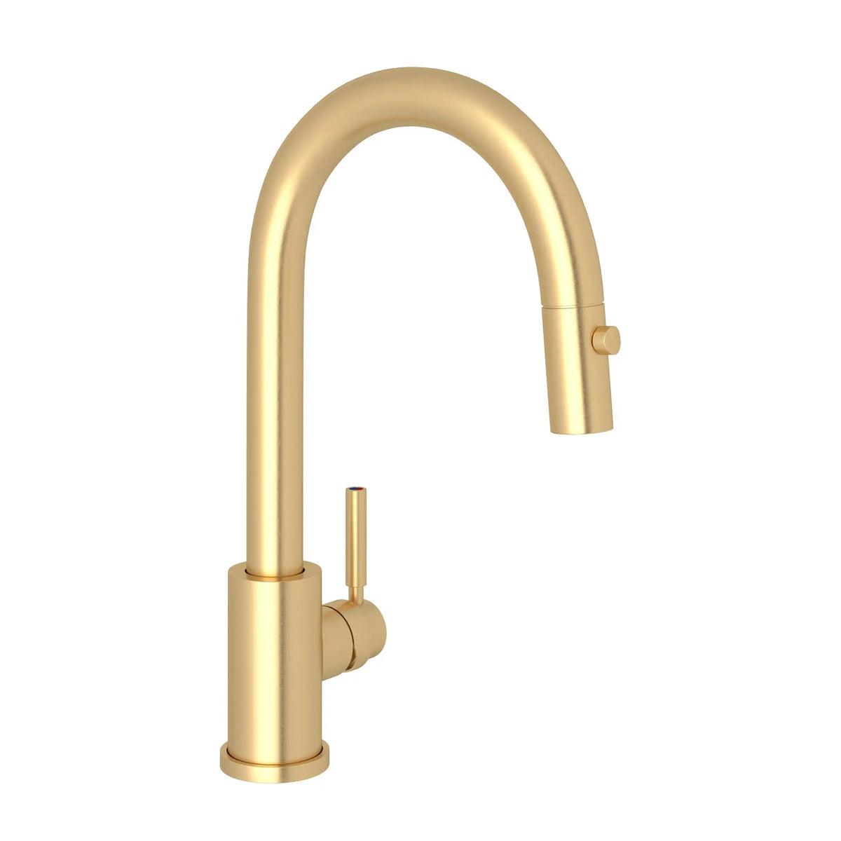 Perrin & Rowe Holborn Pull-Down Bar/Food Prep Kitchen Faucet U.4043 - Satin English Gold
