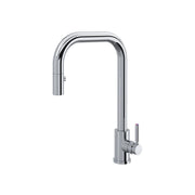 Perrin & Rowe Holborn Pull-Down Kitchen Faucet With U-Spout U.4046 - Polished Chrome