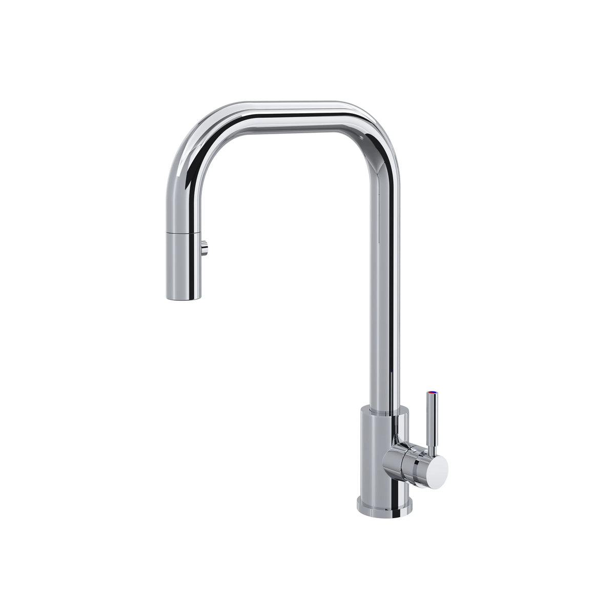 Perrin & Rowe Holborn Pull-Down Kitchen Faucet With U-Spout U.4046 - Polished Chrome