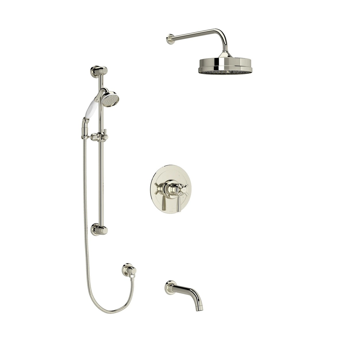 Perrin & Rowe Holborn Shower Kit 1345 Trim U.TKIT1345HB - Polished Nickel