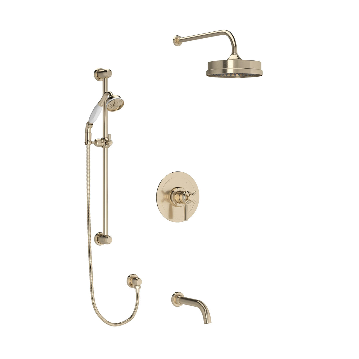 Perrin & Rowe Holborn Shower Kit 1345 Trim U.TKIT1345HB - Satin Nickel