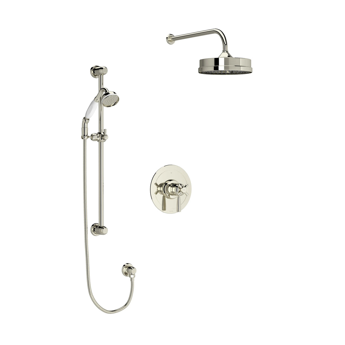 Perrin & Rowe Holborn Shower Kit 323 Trim U.TKIT323HB - Polished Nickel