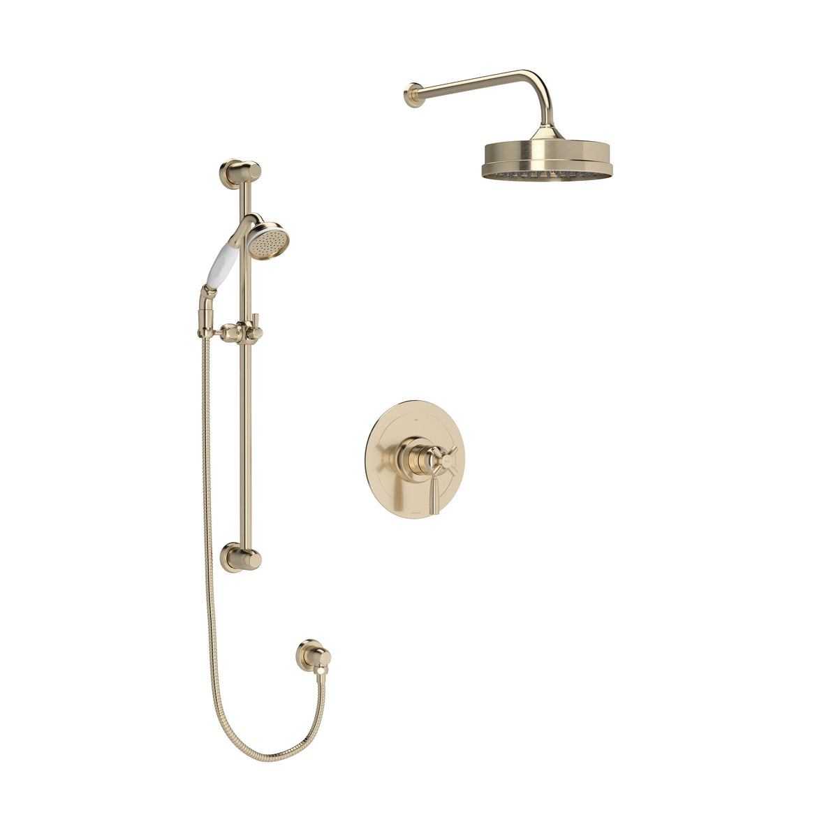 Perrin & Rowe Holborn Shower Kit 323 Trim U.TKIT323HB - Satin Nickel