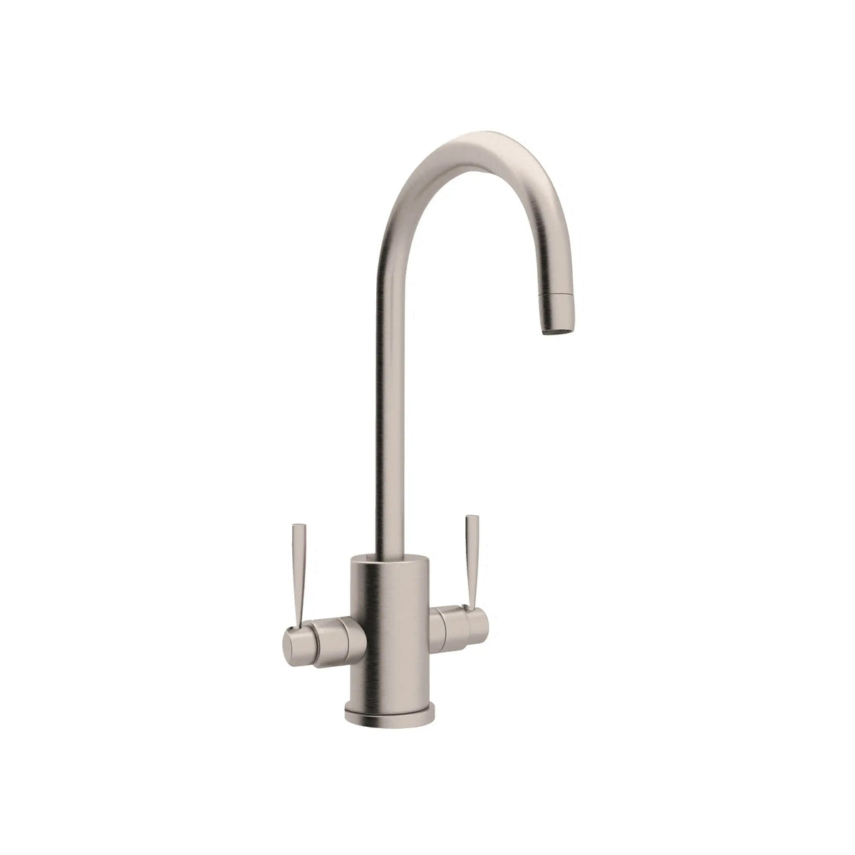 Perrin & Rowe Holborn Two Handle Bar/Food Prep Kitchen Faucet U.4213 - Satin Nickel