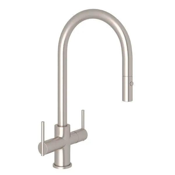 Pirellone™ Two Handle Pull-Down Kitchen Faucet - Plumbing Market