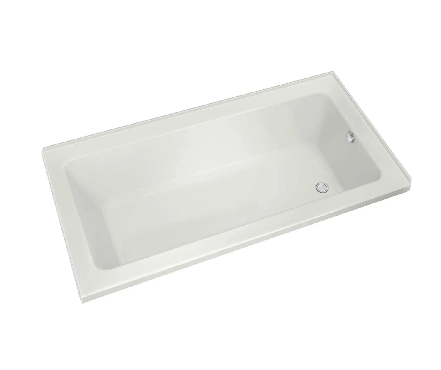 Pose 6030 IF Acrylic Corner Right Left-Hand Drain Bathtub in White - Plumbing Market