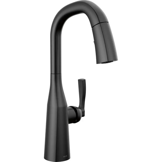 Delta Pull-Down Bar/Prep Faucet 1L 9976-BL-DST - Plumbing Market