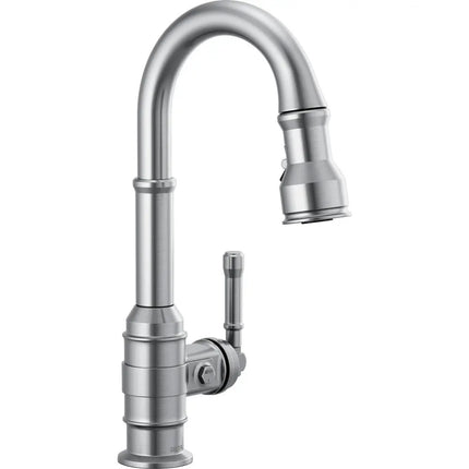 Delta Pull-Down Bar/Prep Faucet 1L 9990-AR-DST - Plumbing Market