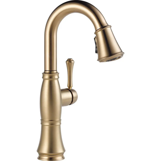 Delta Pull-Down Bar/Prep Faucet 1L 9997-CZ-PR-DST - Plumbing Market