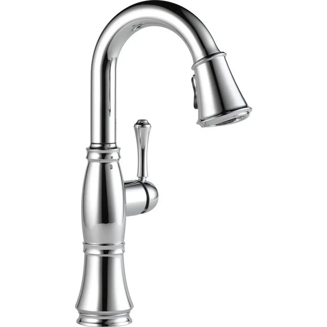 Delta Pull-Down Bar/Prep Faucet 1L 9997-PR-DST - Plumbing Market