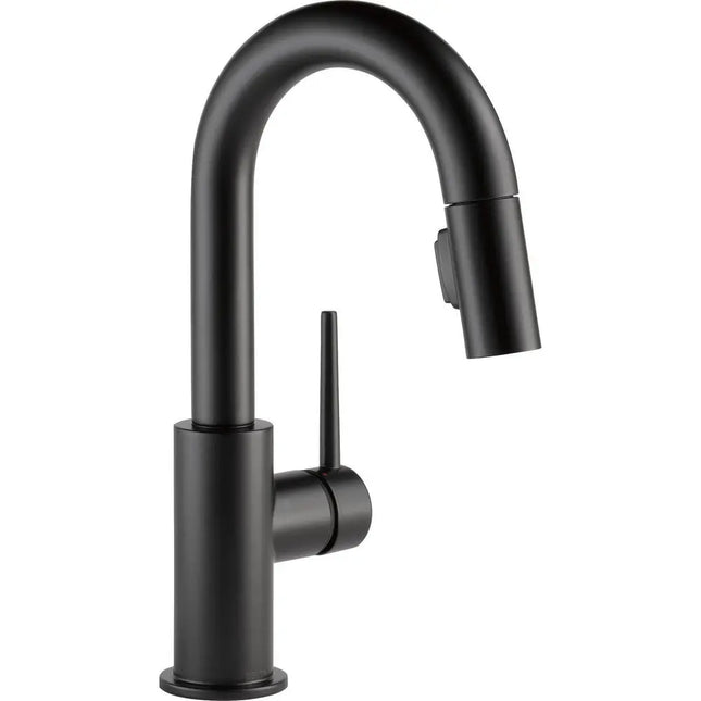 Delta Single Handle Pull-Down Bar/Prep Faucet 9959-BL-DST - Plumbing Market