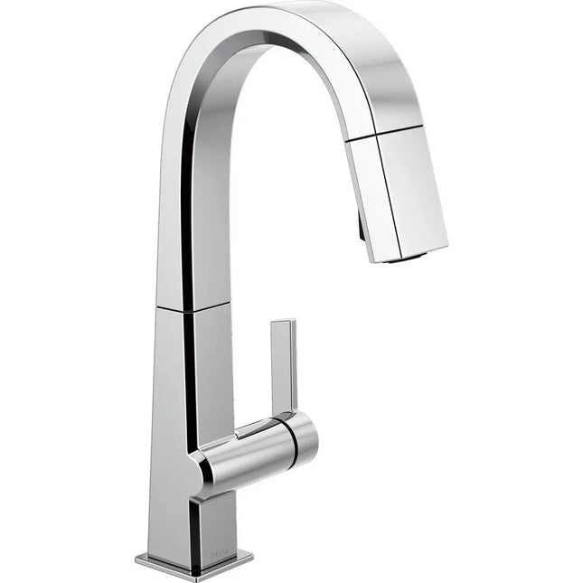 Delta Single Handle Pull Down Bar/Prep Faucet 9993-DST - Plumbing Market