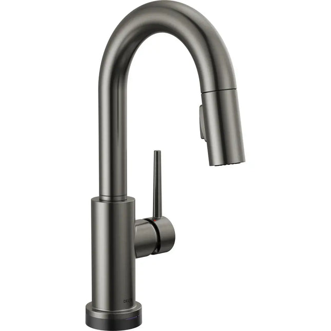 Delta Single Handle Pull-Down Bar/Prep Faucet Featuring Touch2O(R) 9959T-KS-DST - Plumbing Market