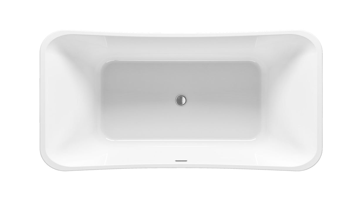 Oceania Primrose 65 Freestanding Bathtub 65" x 30" x 27"