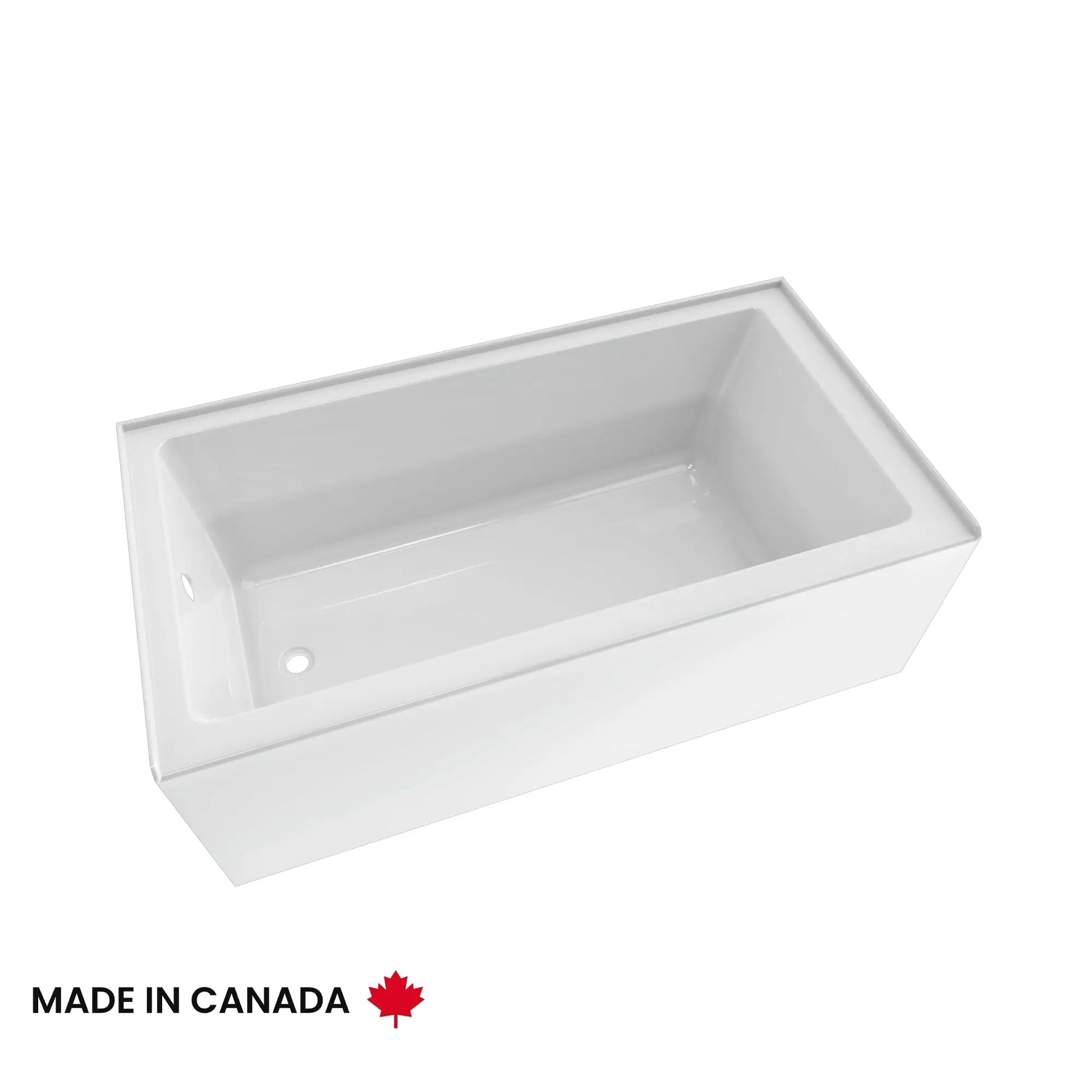 Produits Neptune Albana 3266 IFS AFR Acrylic Alcove Bathtub in White - Plumbing Market