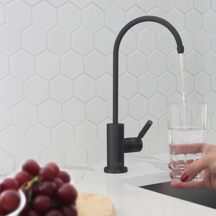 Pull Down Kitchen Faucet + Water Tap - Matte Black Finish by Stylish® K131NK142N - Plumbing Market