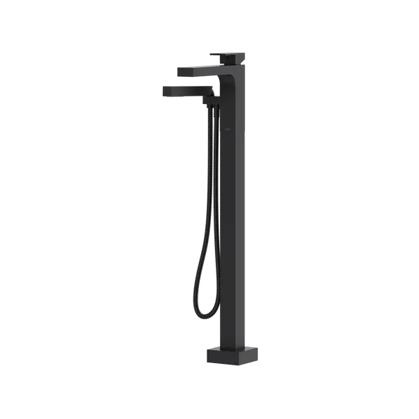 Quadrik™ Single Hole Pressure Balance Floor Mount Tub Filler Trim - Plumbing Market