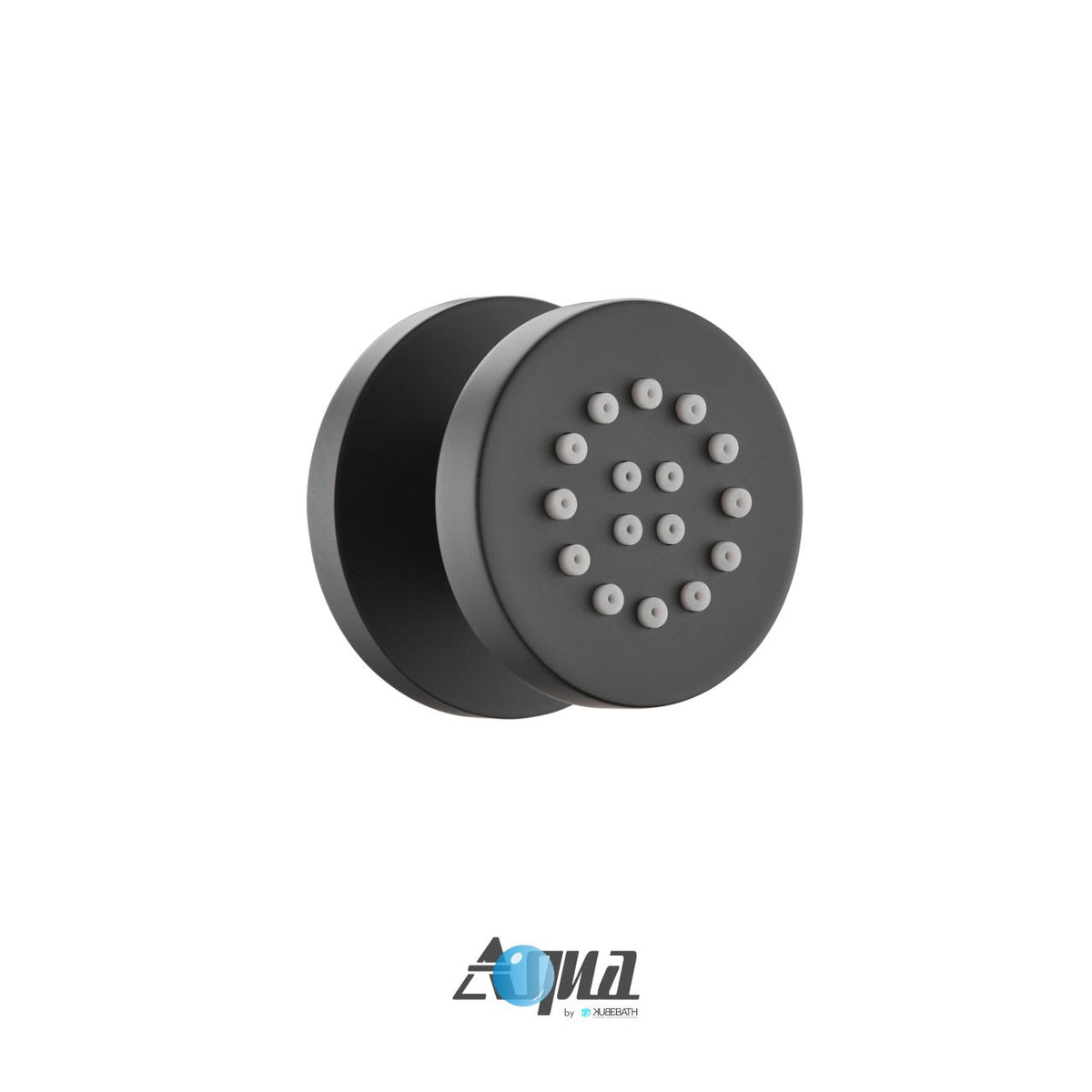 Kube Bath Aqua Rondo By Kubebath Body Jet - Black (R-JET-BK)