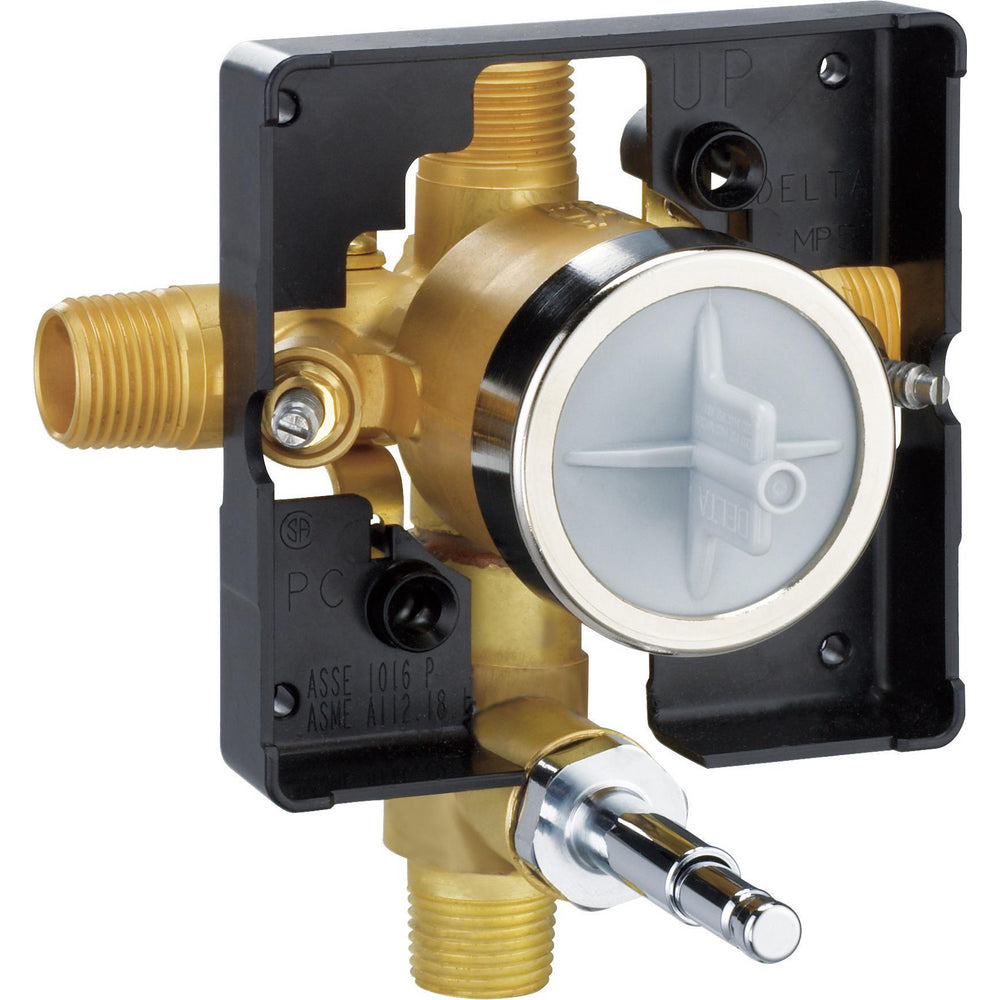 Delta Commercial R10300-UNWS MultiChoice Universal Valve Body with Push Button Diverter